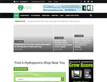 Tablet Screenshot of hydroponicshighway.com